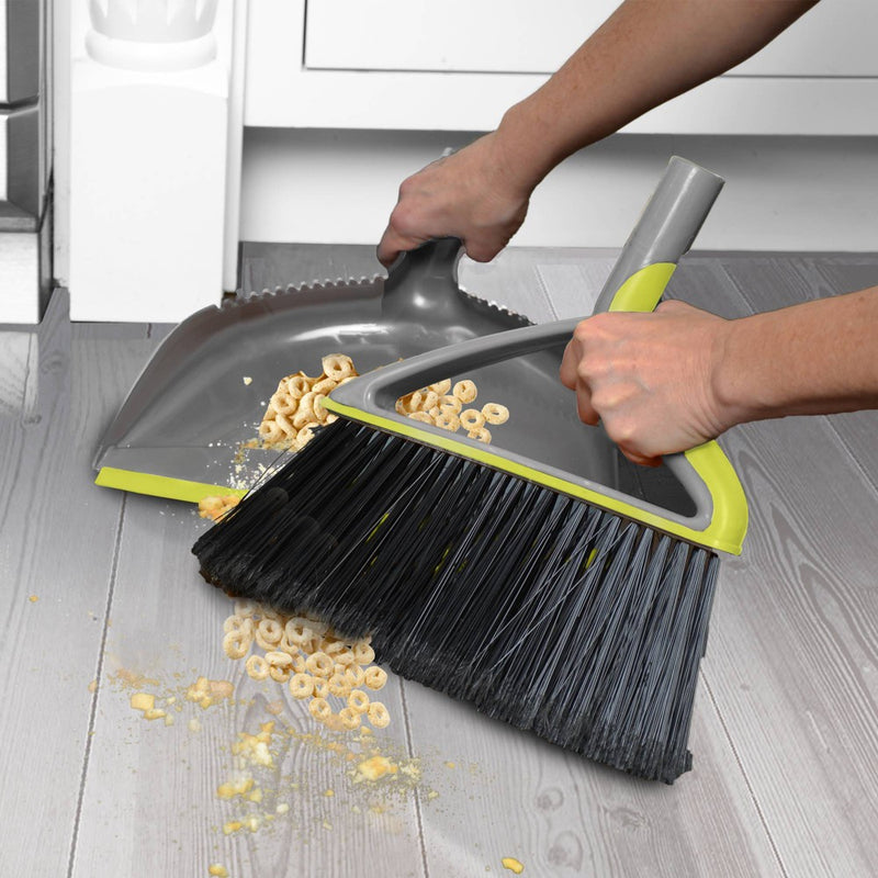 Wayclean Deluxe Broom with Dustpan (LOCAL PICKUP ONLY)