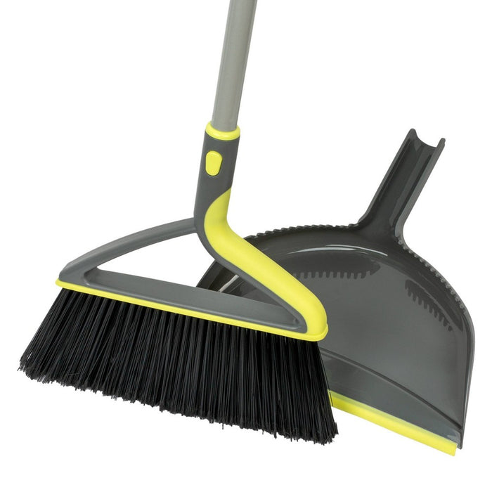 Wayclean Deluxe Broom with Dustpan