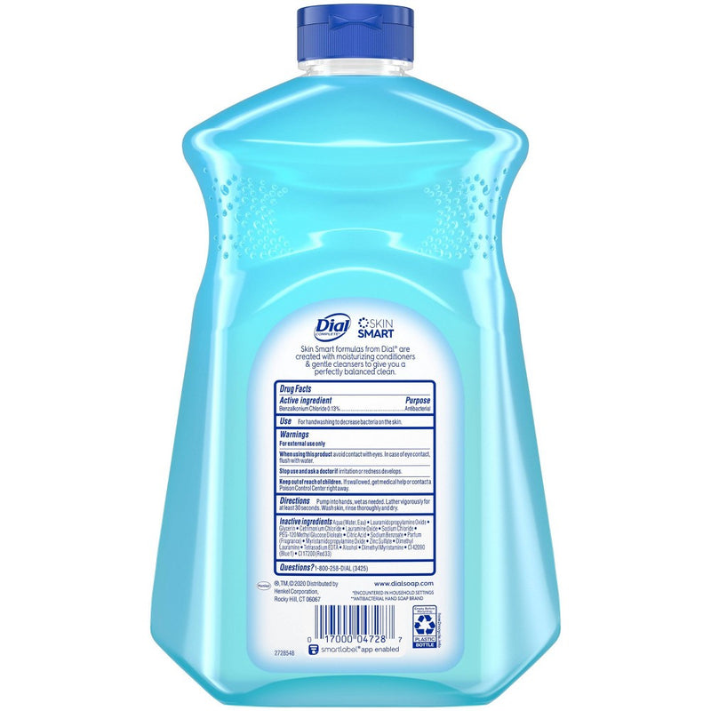 Dial Spring Water Refill Liquid Hand Soap Gel- 52oz