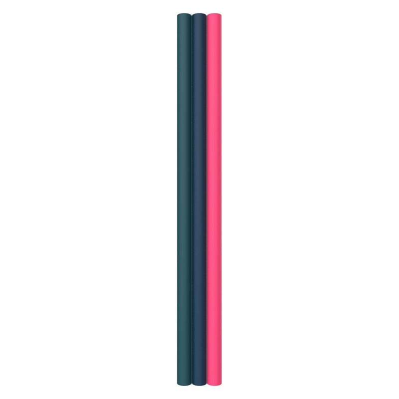Hip Clean Straw Reusable Drinkware - 3pk-
