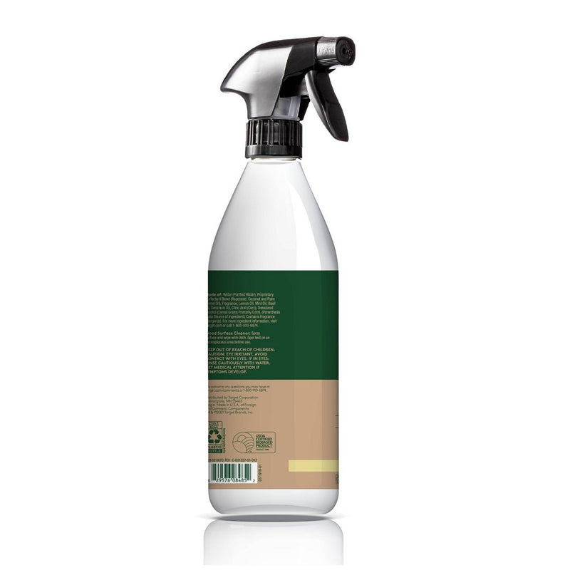 Wood Surface Cleaner Lemon & Mint - 28 fl oz - Everspring