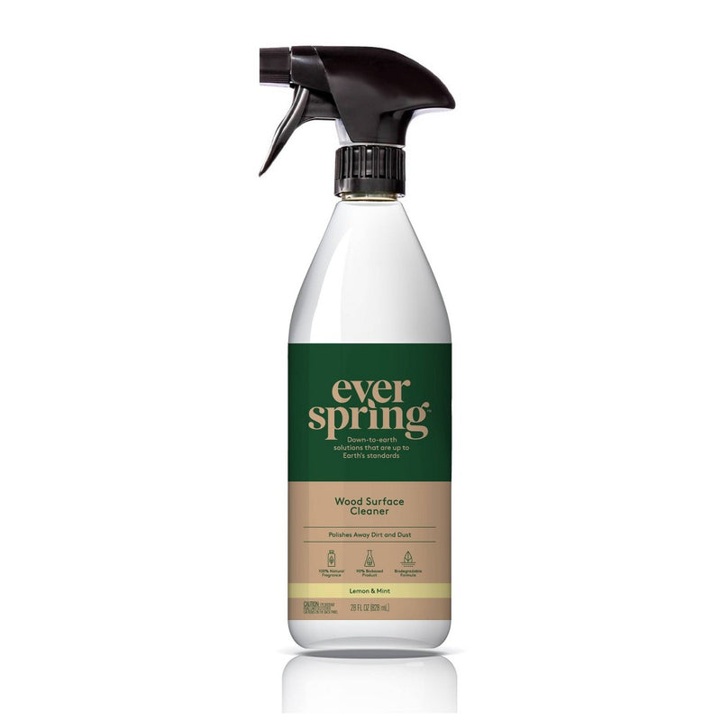Wood Surface Cleaner Lemon & Mint - 28 fl oz - Everspring