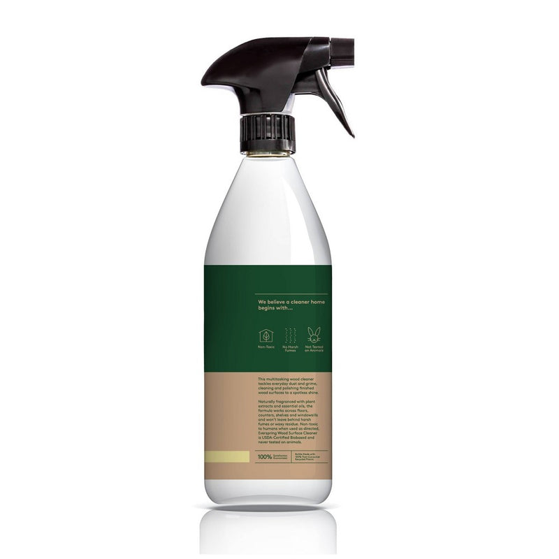 Wood Surface Cleaner Lemon & Mint - 28 fl oz - Everspring
