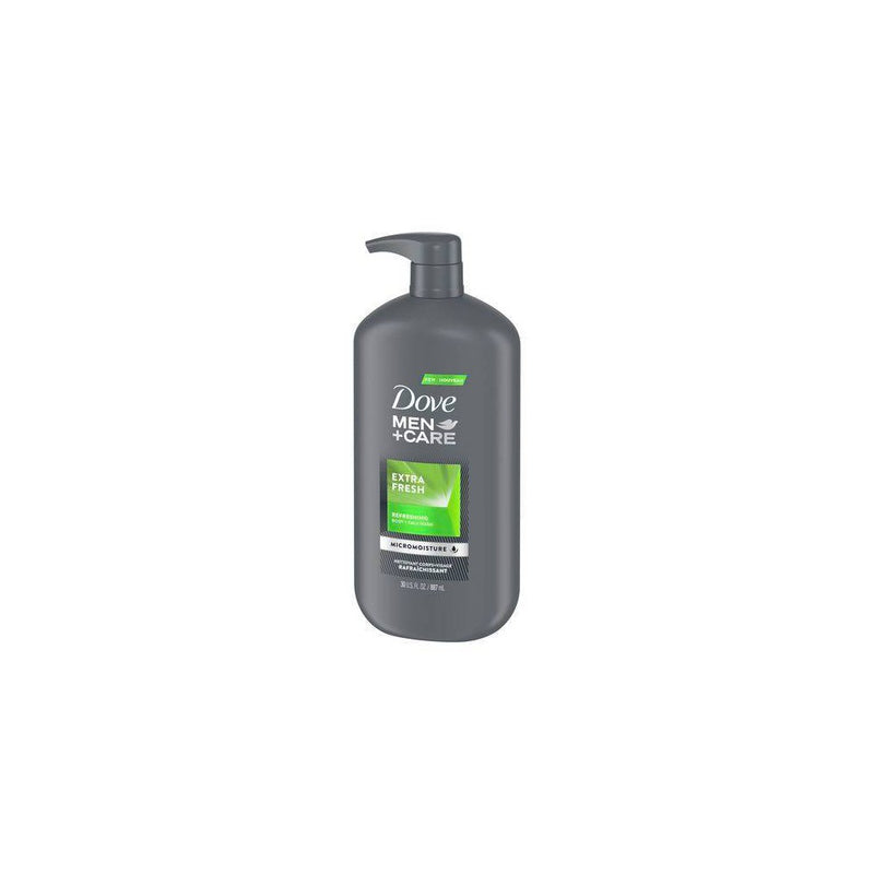 Dove Men's Extra Fresh Body Wash Pump - 30 fl oz