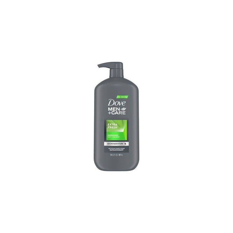 Dove Men's Extra Fresh Body Wash Pump - 30 fl oz