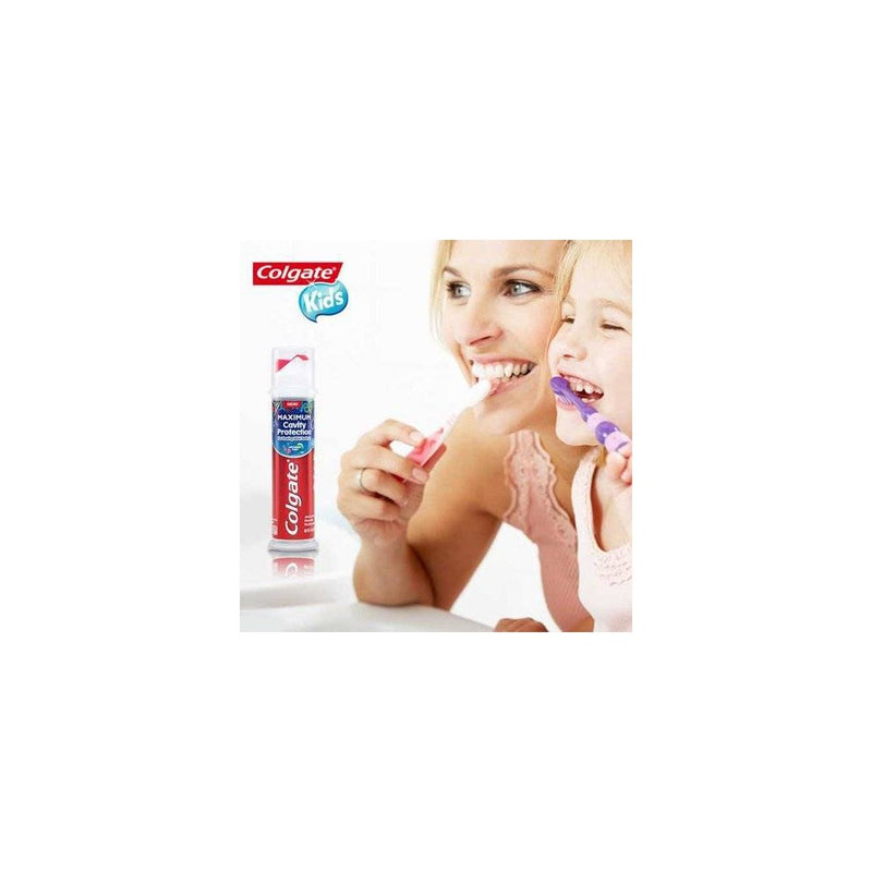 Colgate Kids Toothpaste with Fluoride Pump - Maximum Cavity Protection - 4.4oz