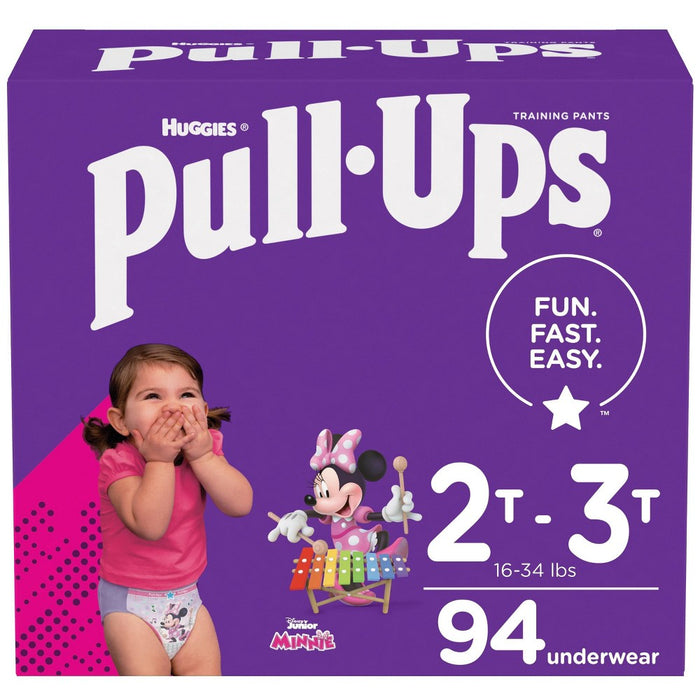 Huggies Pull Ups Girls' Potty Training Pants - 2T-3T (94ct)