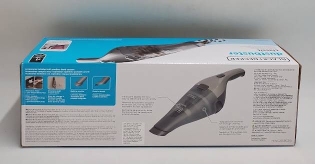 BLACK+DECKER Compact Lithium Handheld Vacuum - Gray HNVC220BCZ01
