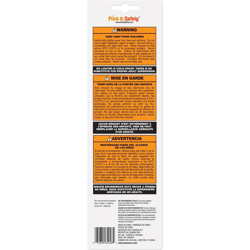BIC Multi-Purpose Lighter 2pk