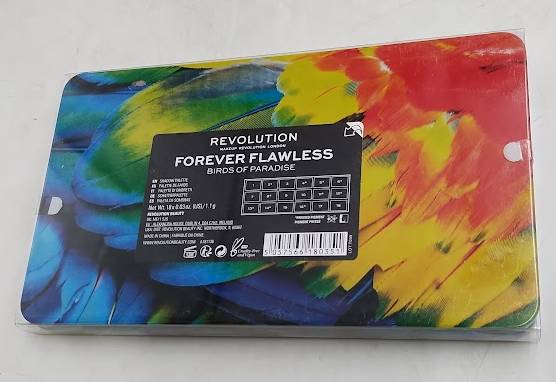 Makeup Revolution Eyeshadow Palette, Forever Flawless Bird of Paradise