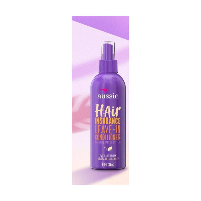 Aussie Hair Insurance Leave-In Conditioner w/ Jojoba & Sea Kelp - 8.0 fl oz