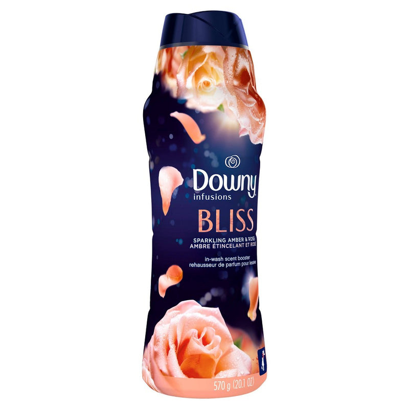 Downy Infusions Bliss Sparkling Amber & Rose In-Wash Scent Booster Beads - 20.1oz