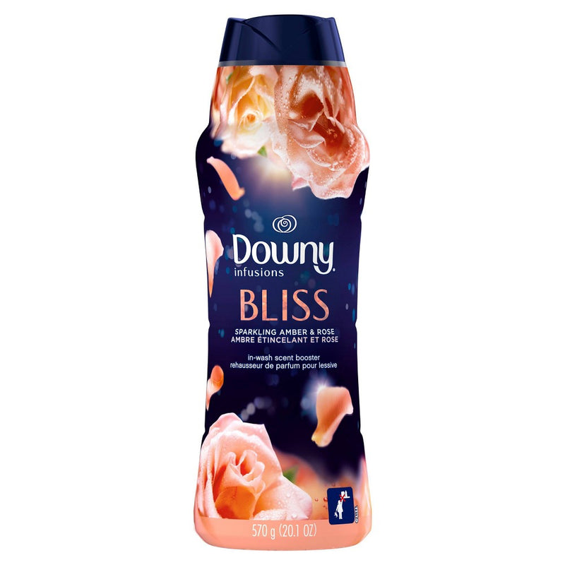 Downy Infusions Bliss Sparkling Amber & Rose In-Wash Scent Booster Beads - 20.1oz