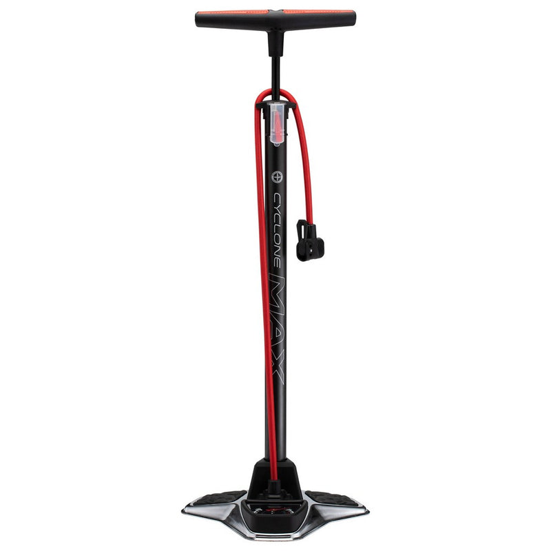 Schwinn Cyclone Max Refresh Floor Pump - Silver (LOCAL PICKUP ONLY)