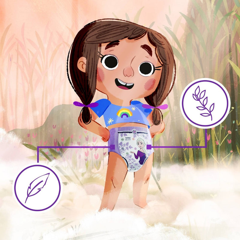 Huggies Pull Ups New Leaf Girls' Training Pants - 4T-5T (60ct)