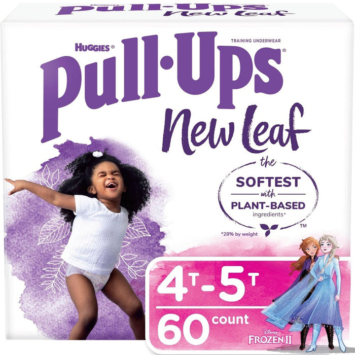 Huggies Pull Ups New Leaf Girls' Training Pants - 4T-5T (60ct)