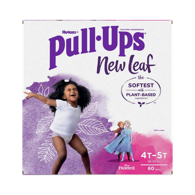 Huggies Pull Ups New Leaf Girls' Training Pants - 4T-5T (60ct)
