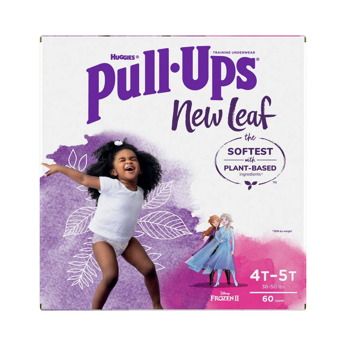 Huggies Pull Ups New Leaf Girls' Training Pants - 4T-5T (60ct)