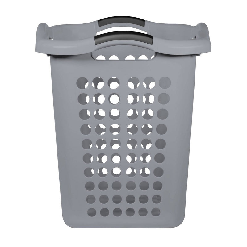 2 Bushel Hamper with Divider Gray - Room Essentials (LOCAL PICKUP ONLY)
