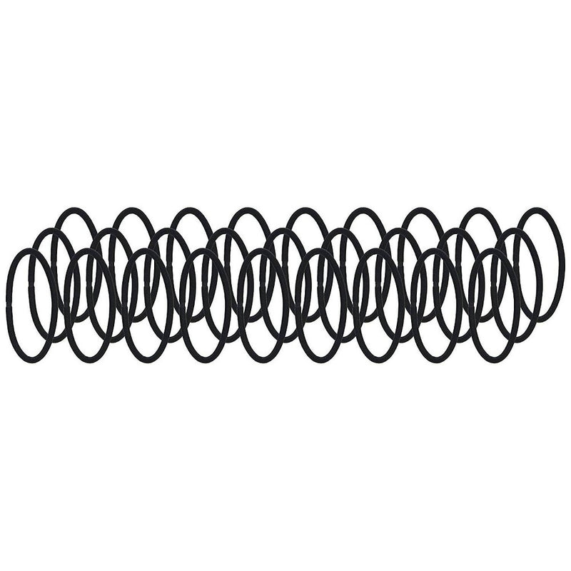 Goody  Ouchless Elastic Hair Ties - Black - 51ct