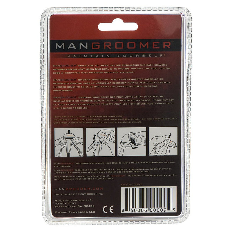 MANGROOMER Premium Replacement Head