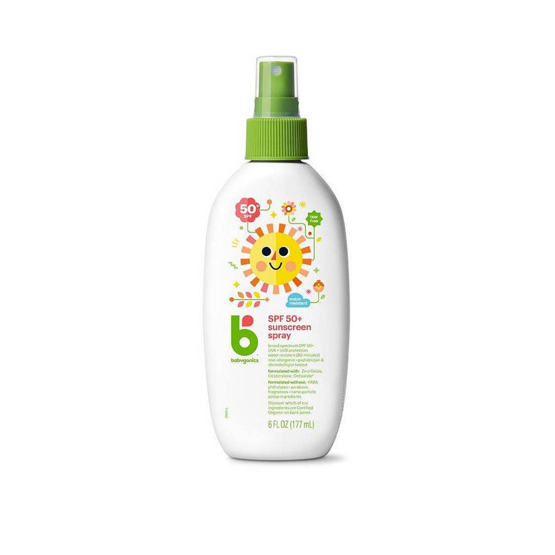 Babyganics Mineral-Based Baby Sunscreen Spray SPF 50 - 6 fl oz