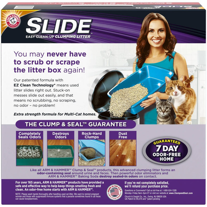 Arm & Hammer Slide Easy Clean Up Multi-Cat Clumping Litter - 19lbs (LOCAL PICKUP ONLY)