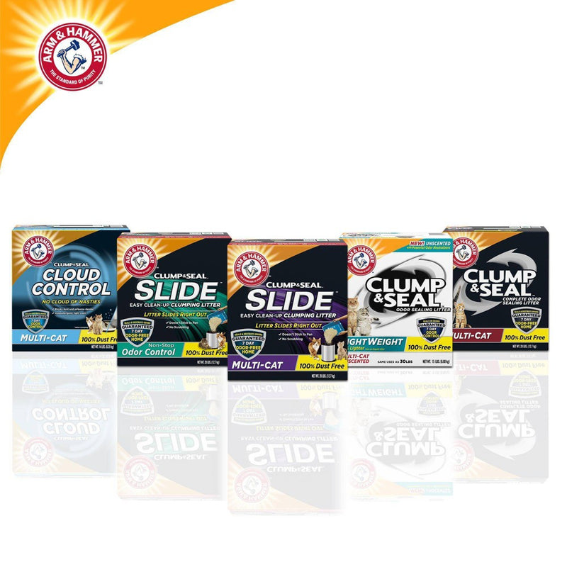 Arm & Hammer Slide Easy Clean Up Multi-Cat Clumping Litter - 19lbs (LOCAL PICKUP ONLY)