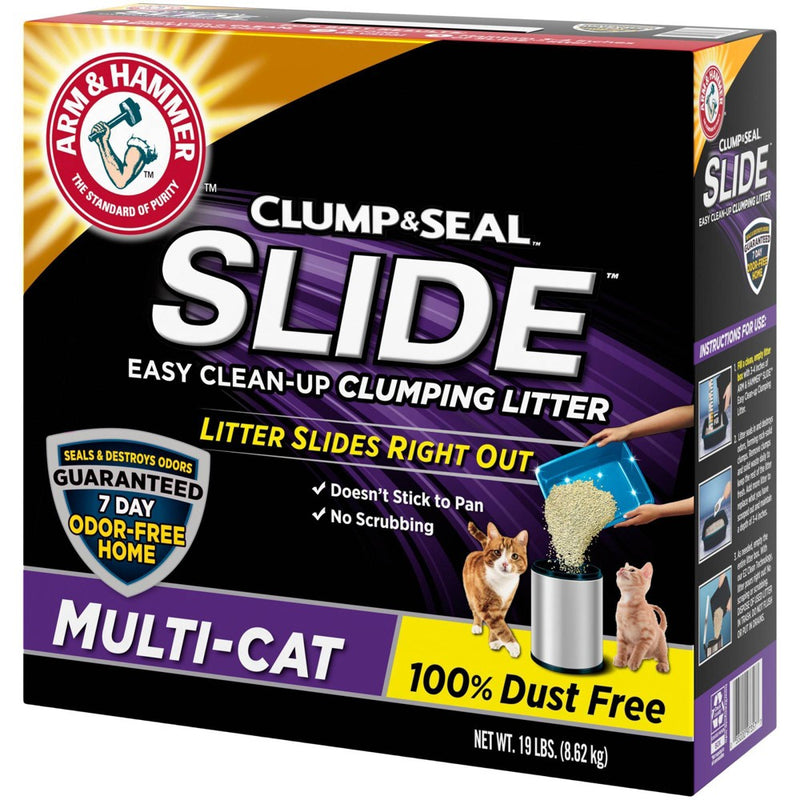 Arm & Hammer Slide Easy Clean Up Multi-Cat Clumping Litter - 19lbs (LOCAL PICKUP ONLY)