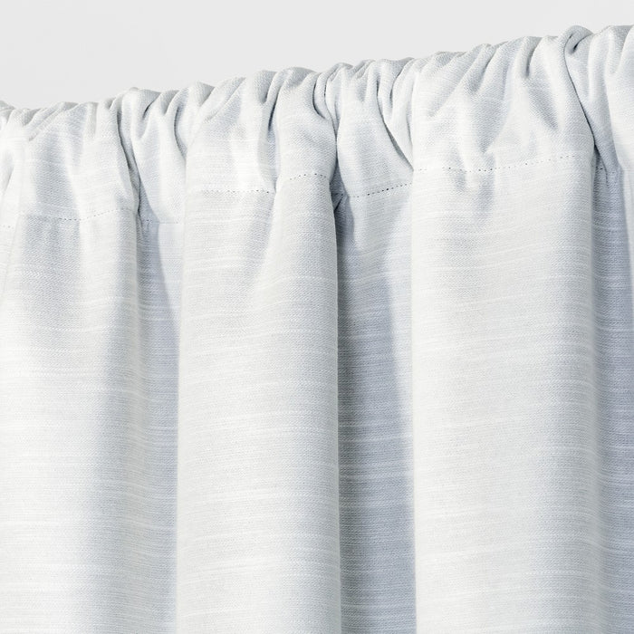 95"x50" Henna Blackout Curtain Panel White - Project 62