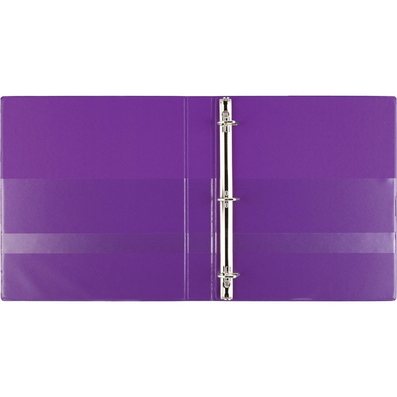 1" 3 Ring Binder Clear View Purple - up & up