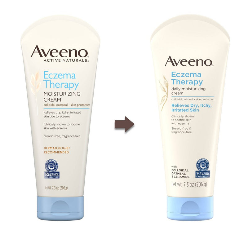 Aveeno Eczema Therapy Daily Moisturizing Cream with Oatmeal- 7.3oz