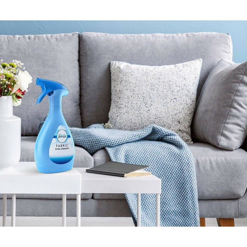Febreze Heavy Duty Odor-Eliminating Fabric Refresher - Crisp Clean-  27 fl oz