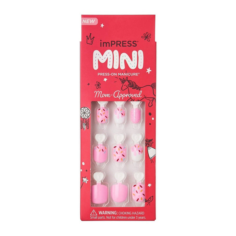 imPRESS Press-on Manicure Mini False nails for Kids - Super Duper - 20ct