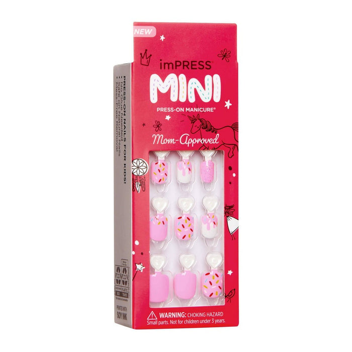 imPRESS Press-on Manicure Mini False nails for Kids - Super Duper - 20ct