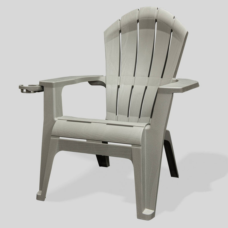Deluxe RealComfort Adirondack Chair - Gray - Adams Manufacturing (LOCAL PICKUP ONLY)