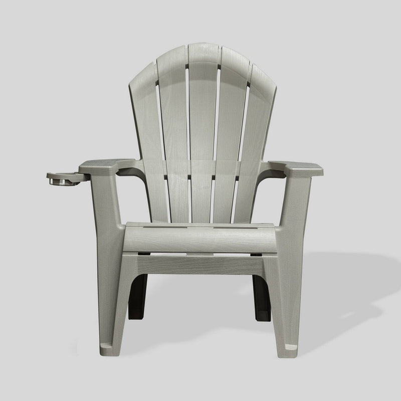 Deluxe RealComfort Adirondack Chair - Gray - Adams Manufacturing (LOCAL PICKUP ONLY)