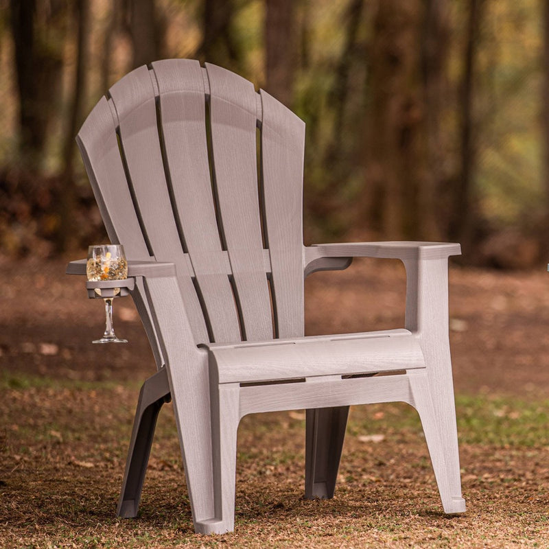 Deluxe RealComfort Adirondack Chair - Gray - Adams Manufacturing (LOCAL PICKUP ONLY)