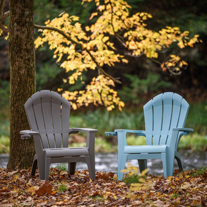 Deluxe RealComfort Adirondack Chair - Gray - Adams Manufacturing (LOCAL PICKUP ONLY)