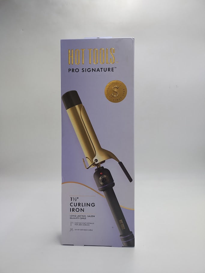 Hot Tools Signature Series Gold curling Iron/Wand - 1.5"
