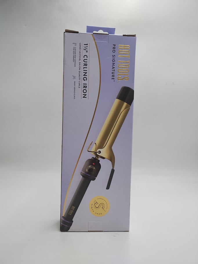 Hot Tools Signature Series Gold curling Iron/Wand - 1.5"