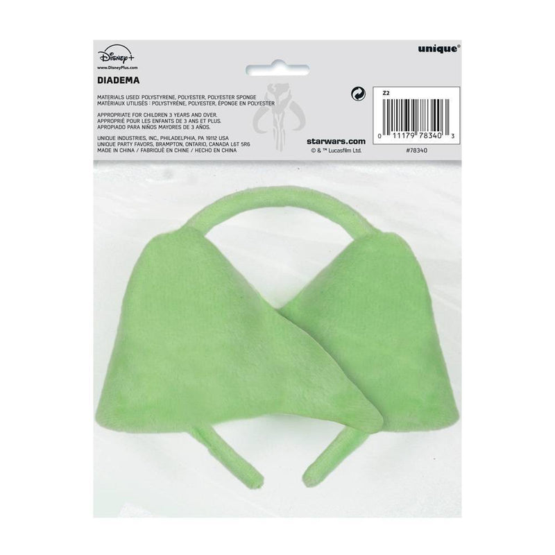 Star Wars The Mandalorian Grogu Baby Yoda Head Band