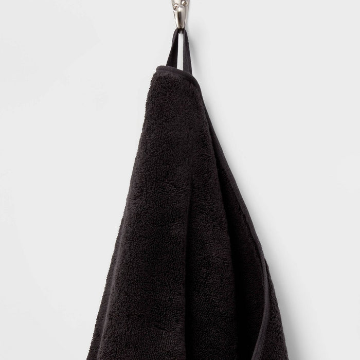 Bath Towel Black - Total Fresh (LOCAL PICKUP ONLY)