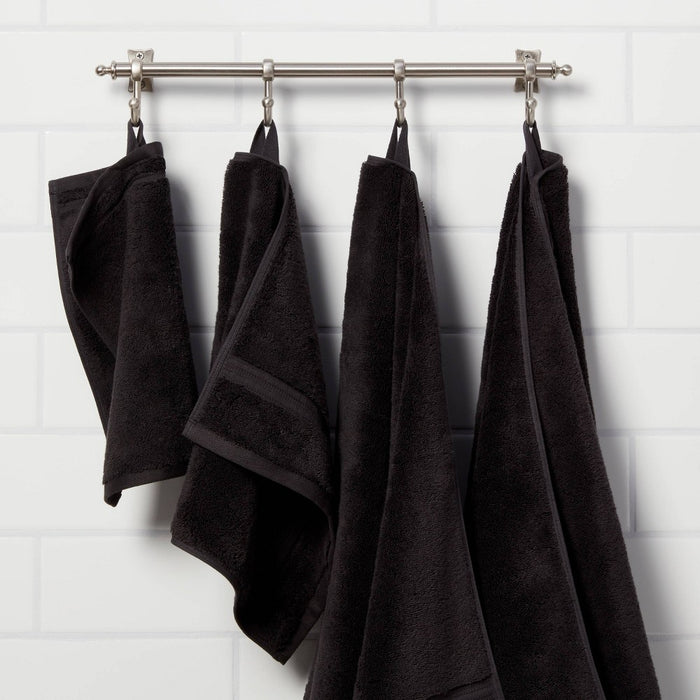Bath Towel Black - Total Fresh (LOCAL PICKUP ONLY)