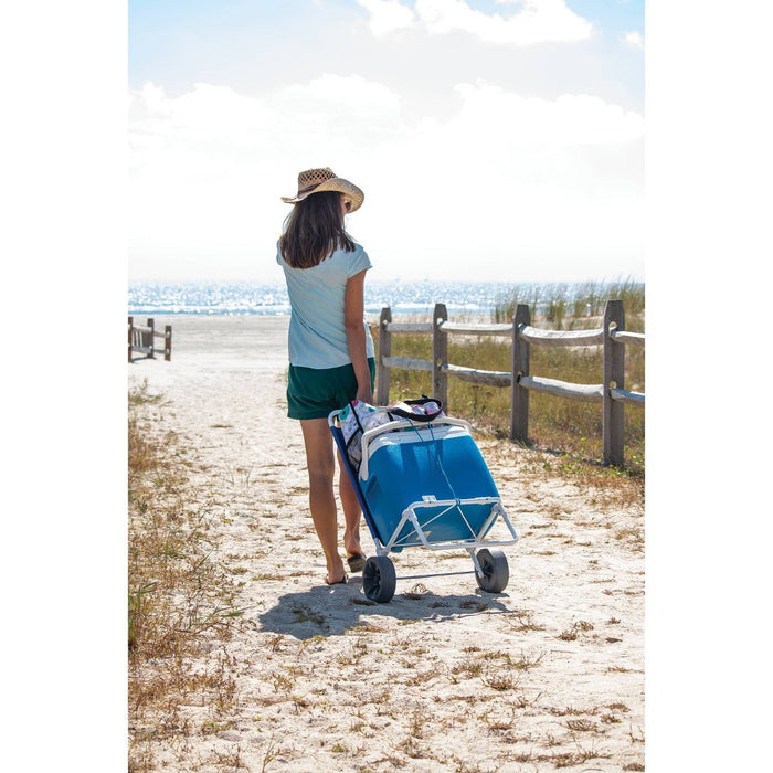 Go Cart Beach Cart - Parrish Blue - Sun Squad