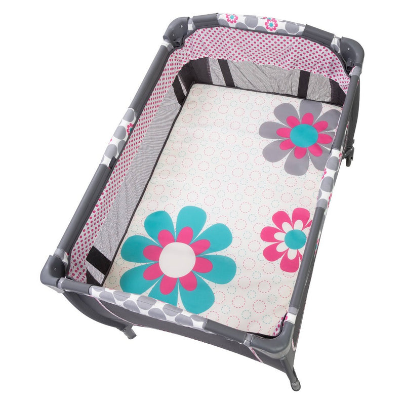 Baby Trend Lil Snooze Deluxe II Nursery Center - Daisy Dots (LOCAL PICKUP ONLY)