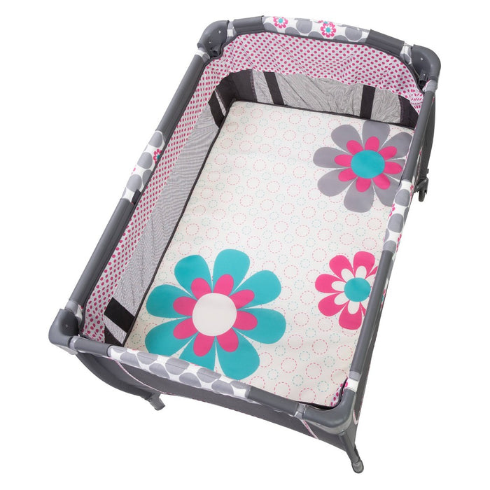 Baby Trend Lil Snooze Deluxe II Nursery Center - Daisy Dots (LOCAL PICKUP ONLY)
