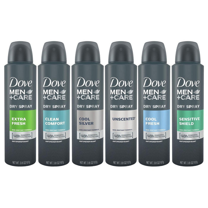 Dove Men+Care Cool Fresh 48-Hour Antiperspirant & Deodorant Dry Spray - 3.8oz