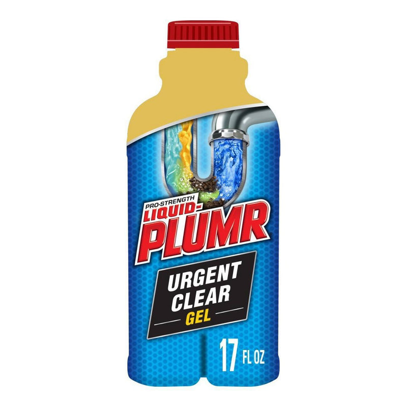 Liquid-Plumr Pro-Strength Clog Remover Urgent Clear - 17 fl oz
