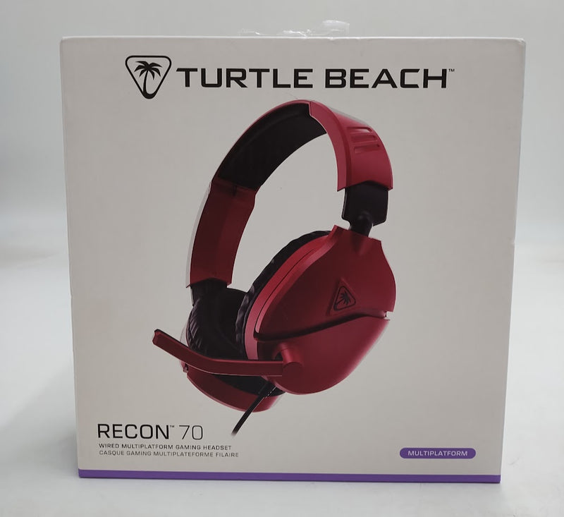 Turtle Beach Recon 70 Wired Gaming Headset - Red *BRAND NEW*